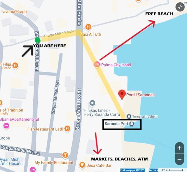 Olti'S Beach House Sarande Luaran gambar